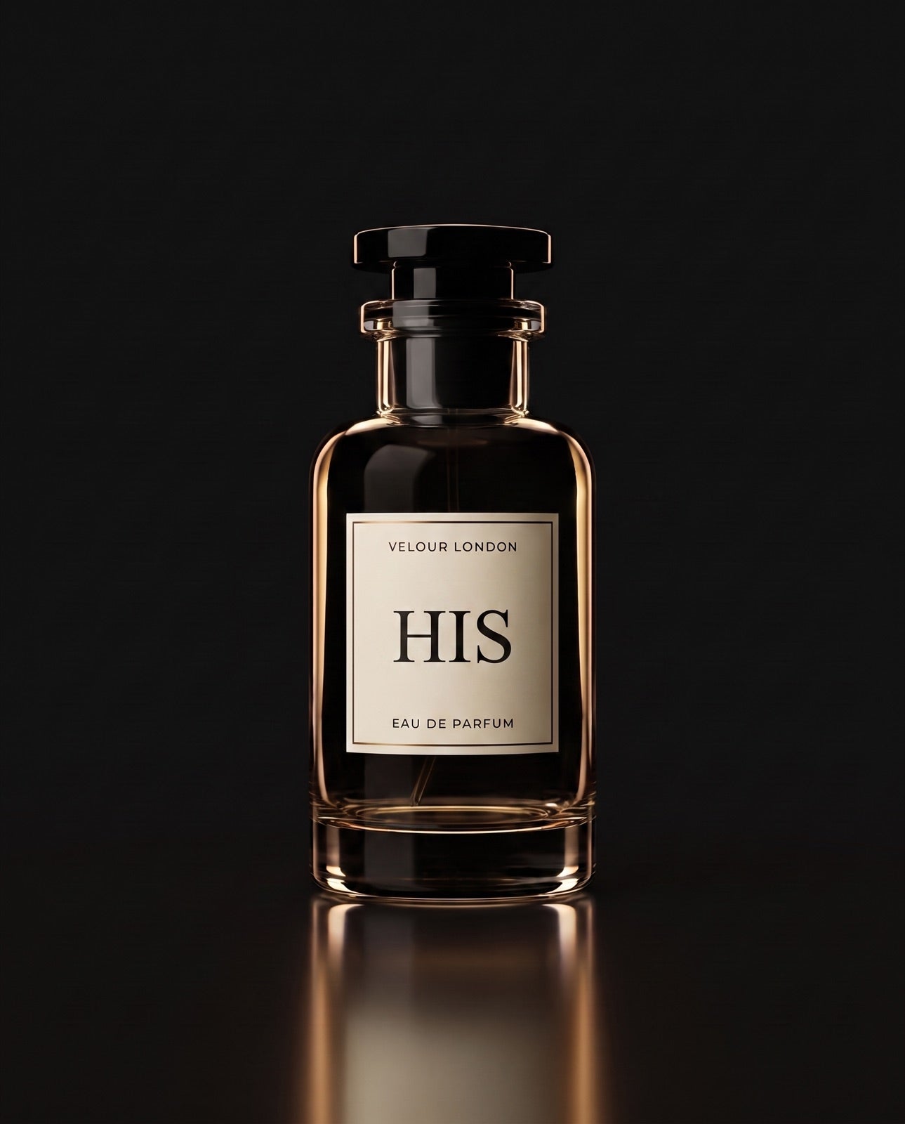 His eau de parfum